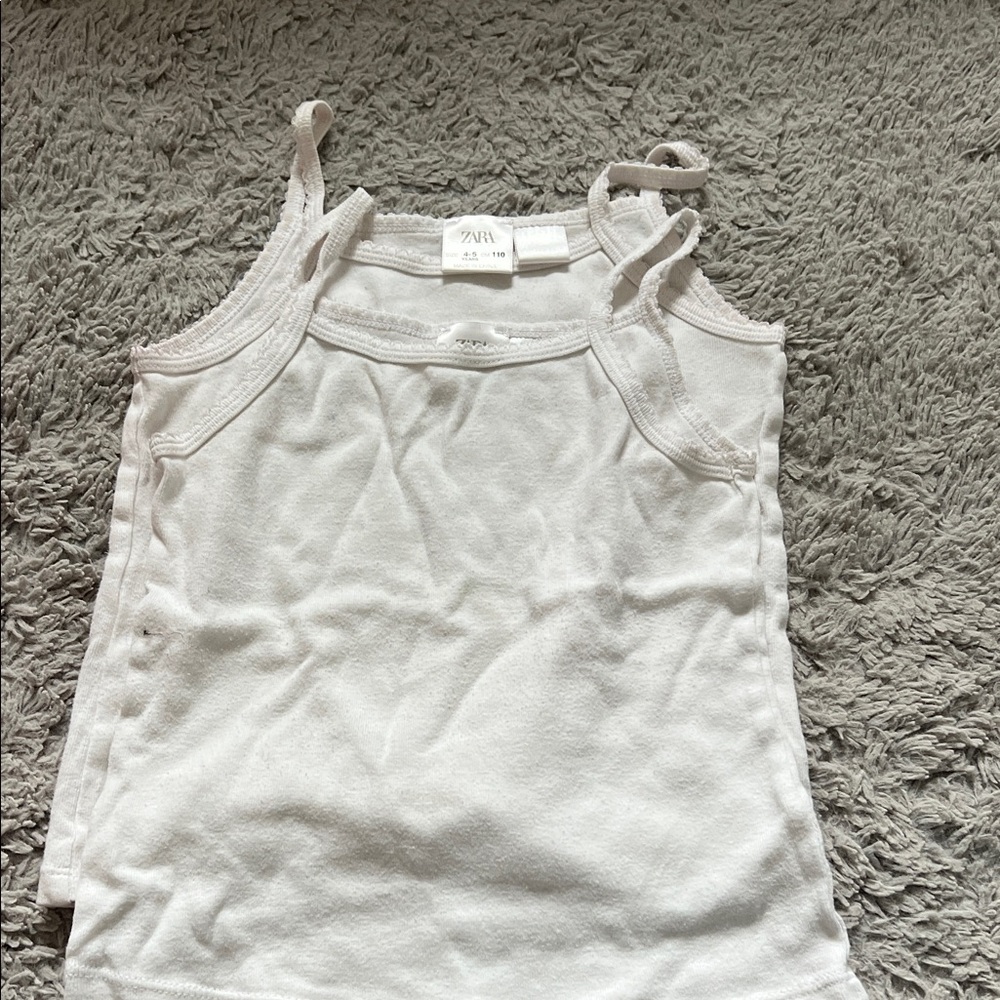 Zara Cream Sleeveless Top